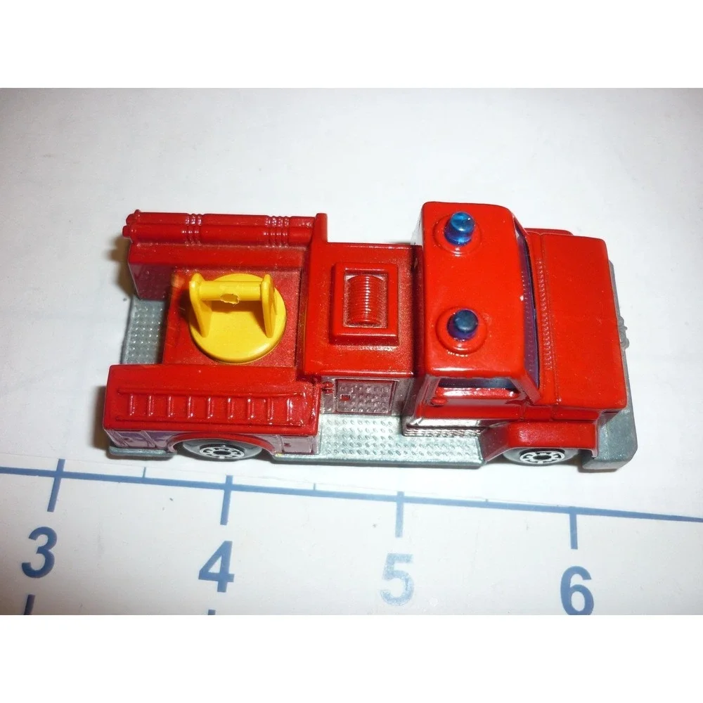 Vintage Matchbox Superfast No 13 Snorkel Fire Engine Lesney 1977 Red England